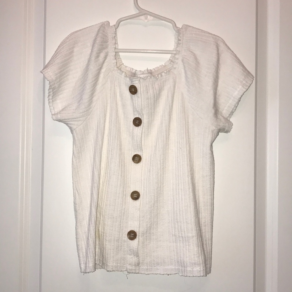 White button shirt